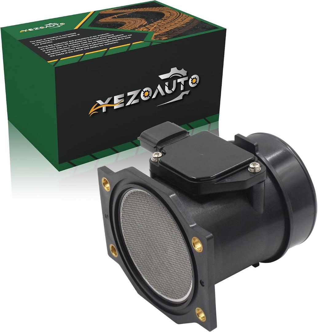 Mass Air Flow Sensor Maf Meter Compatible with Infiniti QX4 98-00 & Mercury Villager 99-02 & Nissan Frontier 99-04; Pathfinder 98-00; Quest 99-02; Xterra 00-04 Replace OE 22680-5J000 86-50014