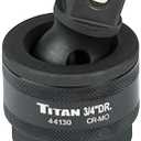 Titan 44130 3/4-Inch Drive Impact Universal Joint Socket
