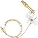 Brlyeeanze 120630-02 Pilot ODS Assembly for Vent Free Propane Natural Gas Wall Heater Part by DESA Glo- Warm Fireplaces - 2000 Watts Pilot ODS Assembly