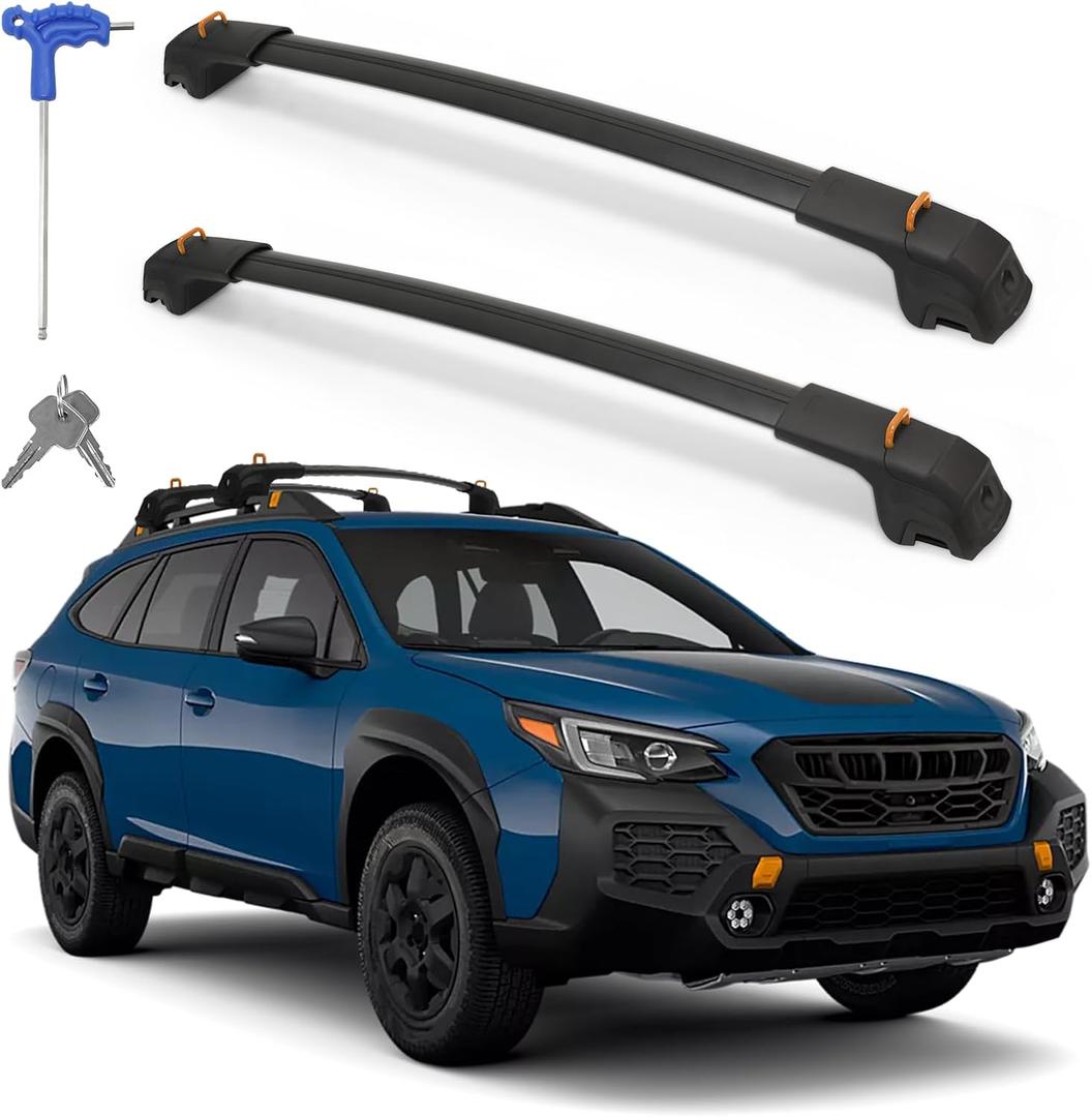 360LBS T-Slot Roof Rack Cross Bars Compatible with Subaru Outback