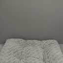 EHEYCIGA Washable Large Dog Bed for Crate, 35x23 Inch Pet Bed, Grey