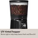 OXO Brew Conical Burr Grinder - Matte Black, Stainless Steel Burrs, One-Touch Automatic Smart Grind
