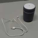 Portable Mini Humidifier, Colorful, Cool Mist, USB Powered. Perfect for Bedroom, Office & Car (300ml, Gray)