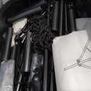 KSAN 120 inch Projection Screen with Stand, 16:9 Foldable Anti-Crease, Movie Portable Projector Screen with Carrying Bag for Outdoor Indoor Home Theater, Office, Classroom, Party, Games