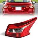 Huray Right Tail Light for Nissan Sentra 2016-2019, LED Taillight Tail lamp Rear Brake Lamp Replacement for 265503YU0A NI2805108, Passenger Side RH Outer