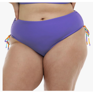 Body Glove Women's Tide Plus High Waist Bikini Bottom Swimsuit, Size: 1X, Harmony Colorblock