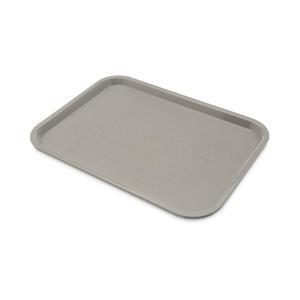 Carlisle FoodService Products CT121623 Caf Standard Cafeteria / Fast Food Tray, 12" x 16", Gray