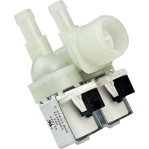 529730 Valve Inlet (OEM) fit for Fisher & Paykel Dishwasher, Replace 33390003, 522146,526850,AP6792087 Dishwasher Double Inlet Valve 24V
