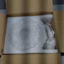 Schoolhouse Light Fixture Gold, 9" Modern Mid Century Semi Flush Mount Ceiling Light with Opal Milk Glass Shade for Bedroom, Kitchen, Dining Room, Bathroom, Hallway, Stairway, Entryway