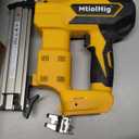 Cordless 18GA Brad Nailer for Dewalt 20V Max, 18 Gauge Nail Gun with 1000 Nials for Wood Carpentry, Brushless, 2 Mode, 5/8 to 1-1/4 Inch, Tool Only