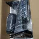 Youxmoto Towing Mirrors Fits 02-08 for Dodge Ram 1500, 03-09 for Dodge Ram 2500/3500 Pickup Truck 2002 2003 2004 2005 2006 2007 2008 2009, Tow Mirrors Heated, Manual Folding/Flip Up