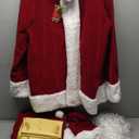 SHEJIZE Santa Claus Costume for Men Santa Costume Santa Suit Adults Men Santa Outfit, XL