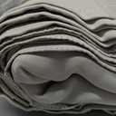 Hiasan Blackout Curtains 84 Inches Long Extra Wide Curtains for Living Room Noise Reducing Blackout Drapes for Bedroom Rod Pocket Room Darkening Drapes with Tiebacks,Ivory,2 Panels,70" X 84"