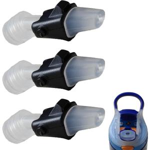 Dogxiong 3 Pack Kids Bottle Replacement Bite Valves Replacement for Contigo Water Bottles Bite Valve Multi-Pack for Silicone Water Bottles Bite Valve Replacement