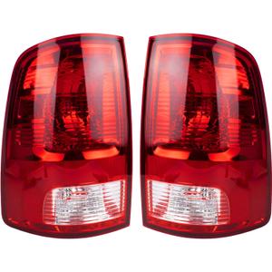 Boine Compatible With 2009-2018 Dodge Ram 1500 2500 3500 Pickup Driver and Passenger Side Tail Light - Bulb Included