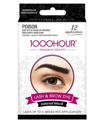 1000 Hour Lash & Brow Dye Kit - Natural Black