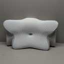 Cervical Neck Pillow for Pain Relief, Memory Foam Contour Orthopedic Pillow, Ergonomic Cooling Neck Support Pillow for Side Back Stomach Sleepers, Bed Pillow for Sleeping Comfort (Blue)