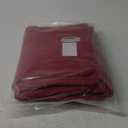 The Cotton Poang Chair Cover Replacement is Custom Made Compatible for IKEA Poang Armchair Slipcover Only. (Red)