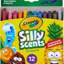 Crayola Silly Scents Twistables Crayons, 12 Count, Coloring Supplies, Gift for Kids