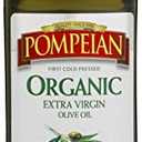 Pompeian USDA Organic Smooth Extra Virgin Olive Oil, Contains Polyphenols, First Cold Pressed, 16 Fl Oz, Best By: 10/25