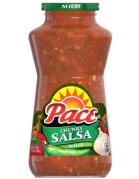 12 pack, Pace Mild Salsa, Good Until BBD: 05-13-2026