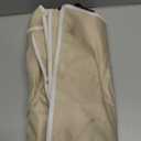 STORAGE MANIAC 3 Section Laundry Sorter, 35.9 Gal (136 L) Laundry Hamper Cart with Heavy Duty Rolling Lockable Wheels and Removable Bags, Clothes Organizer Basket Clothes Separator Hamper, Beige