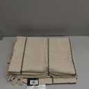 Parkland Collection Logan Casual Beige 52" x 67" Woven Handloom Throw