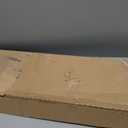 2Pcs 36" Long Door Bottom Replacement, Under Door Seal with Vinyl Fins for Weatherproofing and Insulation, Fits 7/8" Kerf (2, Black)