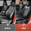 Full Set car seat Covers for Toyota Tacoma 2024-2026,（Not Fit Hybrid & Electric & TRD Pro Seat）Leather Waterproof Full Coverage Truck seat Covers fit for Toyota Tacoma Accessories 2024-2026 SR SR5 TRD
