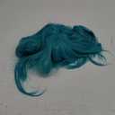 Anime Short Green Wig with 2 Bun Halloween Costume Party Wig for Women