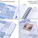 POPRUN Teacher Planner 2025-2026, (Letter Size - 8.5'' x 11'') Academic Lesson Planner (July 2025 - June 2026), with Monthly Tabs, Thick Papers, 2-Sided Pocket, Leather for Teachers, Champagne Gold