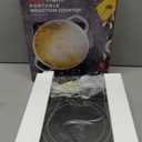 Mueller RapidTherm Portable Induction Cooktop Hot Plate Countertop Burner 1800W, 8 Temp Levels, Timer, Auto-Shut-Off, Touch Panel, LED Display, Auto Pot Detection, Child Safety Lock, 4 Preset Programs