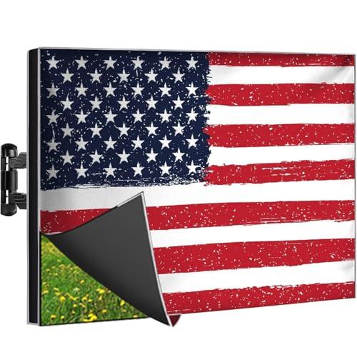 Outdoor TV Cover 65 Inch Weatherproof and Waterproof | TV Cover for Outside 65 | Outdoor TV Enclosure | Smart Shield TV Screen Protector for Outside TV | TV Display Protectors