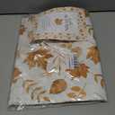 Romanstile Fall Table Runner 13 x 72 Inch, Autumn Thanksgiving Brown Maple Leaves Harvest Farmhouse Style Table Decoration for Dining, Holiday, Party Decor