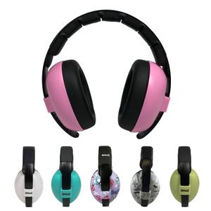 Baby Banz Earmuffs Infant Hearing Protection  Ages 0-2+ Years  The Best Earmuffs for Babies & Toddlers  Industry Leading Noise Reduction Rating  Soft & Comfortable  Baby Ear Protection (Pink)