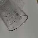 Sursip Glass Juice Bottles 6 Pack 16 oz  Wide Mouth Reusable Bottles with Stainless Steel Lids  Heat-Resistant Borosilicate Glass, BPA Free, Leakproof for Juicing, Smoothies, Milk, Infused Water