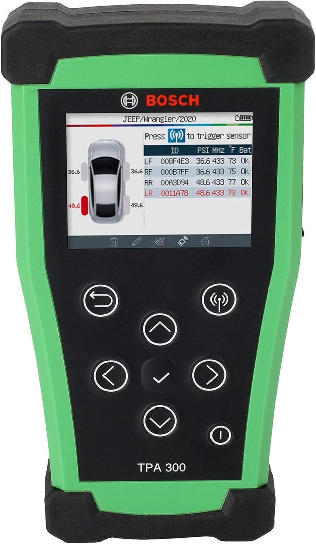 Bosch 3934 TPA 300 TPMS Programming, Activation, and ECU Reset Tool - Compatible with All OE and Aftermarket Sensors