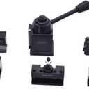 OXA Tool Post Set 250-000 Wedge Type Quick Change Tool Post Set 8 Inch Swing Dia 6Pcs