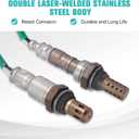 AULINK Oxygen Sensor 234-4242 234-4251 Upstream Downstream for 2.4L 2010-2014 Chevrolet Chevy Equinox GMC Terrain for GMC Terrain,for Pontiac Solstice G6, for Saturn Aura Vue Sky