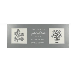 Crystal Art Gallery Plant A Garden Wall Art, 20 x 8 in