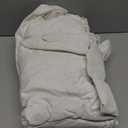 Natural Pinch Pleated Linen Blackout Curtains 84 Inch Length 2 Panels for Bedroom Living Room Darkening Thermal Insulated Cream Birch Boho Neutral Back Tab Pinch Pleat Lined Window Curtain 84 Inches