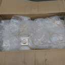 8 Pcs 10 inch White Decorative Candle Lantern Bulk for Wedding Centerpieces White Lanterns with LED Flameless Candle Indoor Outdoor Battery Powered Hanging Lights for Wedding Party