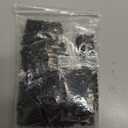 Kigeli 1280 Pcs Glass Beads Bulk Assorted Crystal Beads for Jewelry Making Faceted Teardrop Rondelle Briolette for Adult DIY Crafts Necklace Wristband Earring Kit(Black)