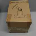 Portable Propane Heater, 6500 BTU Outdoor Buddy Radiant Heaters, Widen Base Use for 1 LB Tank, Tents, Garage, Patio, Ice Fishing, Hunting