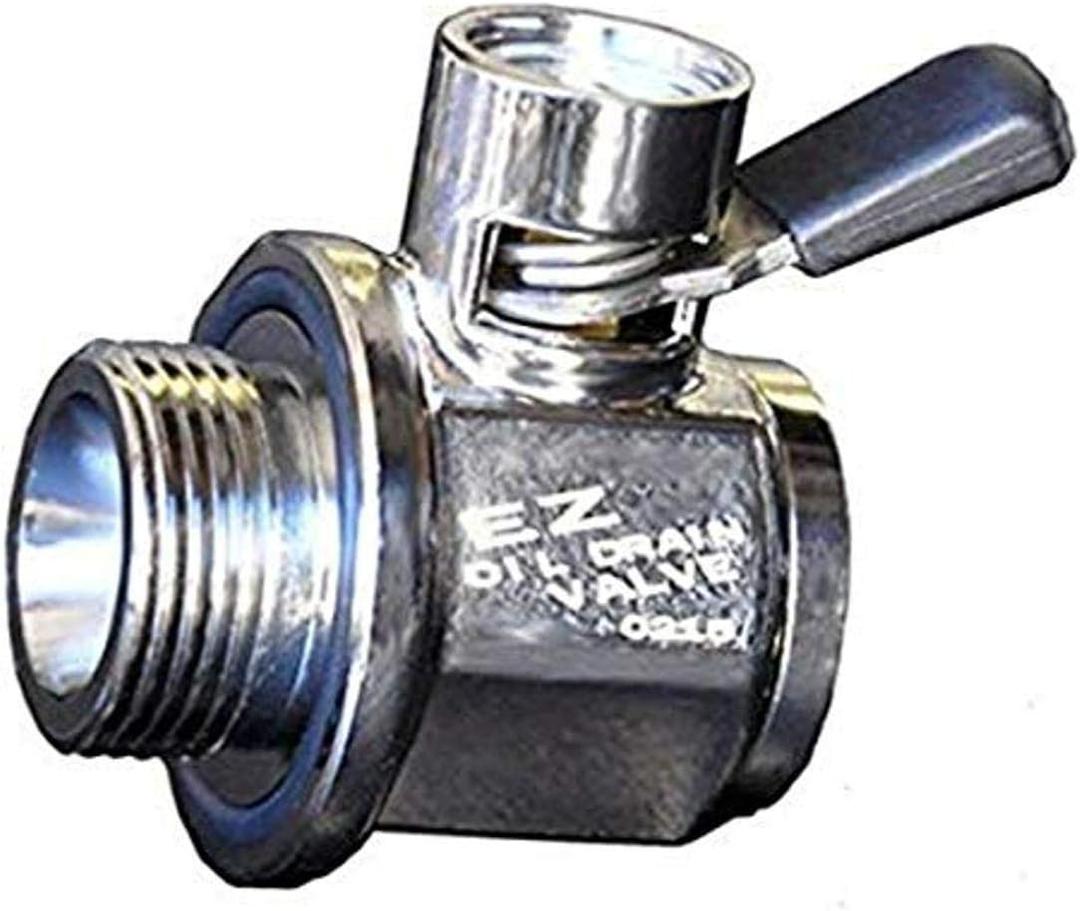 EZ (EZ-105) Silver 20mm-1.5 Thread Size Oil Drain Valve