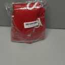 GMOEGEFT Christmas Tree Skirt 36 30 Inches Red Felt with Merry Christmas Tree Skirt Xmas Holiday Decorations (30 in)