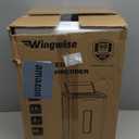 Paper Shredder for Home Office, 60 Sheets Auto Feed, 55dB Super Quiet, P-4 Cross Cut, 2.4m/min High-Speed Shredding, 5.8 Gallon Bin, CD/Credit Card Shredder with Anti-Jam & Dual Modes