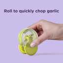 Chefn GarlicZoom Garlic Chopper, Handheld Garlic Mincer with Rolling Action, Easy to Use and Clean, Compact Size for Quick Prep, Dishwasher Safe
