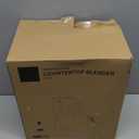 SHARDOR 1200W Blender for Shakes and Smoothies, Countertop Blender and Personal Blender Combo, 52oz Glass Jar, 22oz Travel Cup, 3 Adjustable Speed for Frozen Fruit Drinks, Smoothies, Sauces, Silver