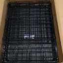 MidWest Homes for Pets 24-Inch iCrate for Small Breeds, 12-20 lbs, Single Door Folding Dog Crate with Divider Panel, Leak-Proof Tray & Secure Latch, Portable, Durable & Easy to Assemble (24.8"L x 17.9"W x 19.5"H)